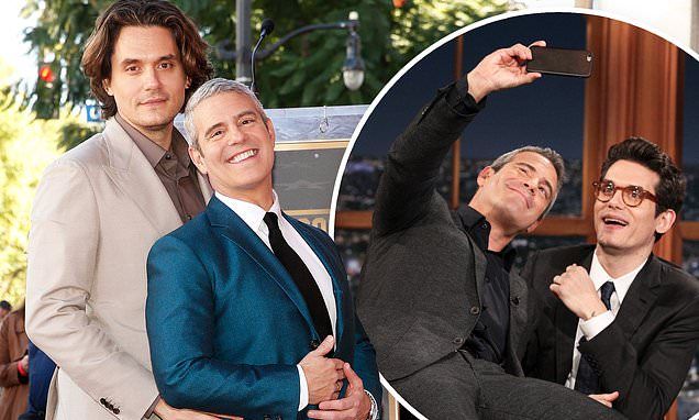 Andy Cohen insists he NEVER had a sexual encounter with close friend John Mayer