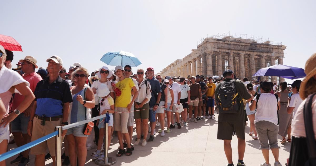 Canicule : la Grèce suffoque, l'Acropole d'Athènes partiellement fermée