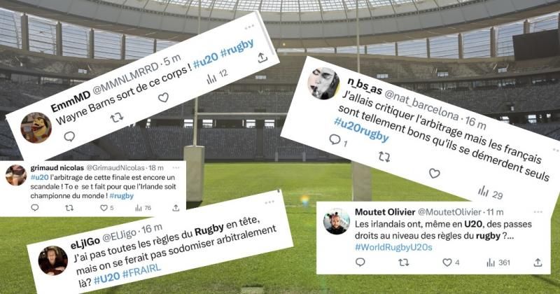 XV de France. Voici l'avis des Twittos sur l'arbitrage... ça barde !