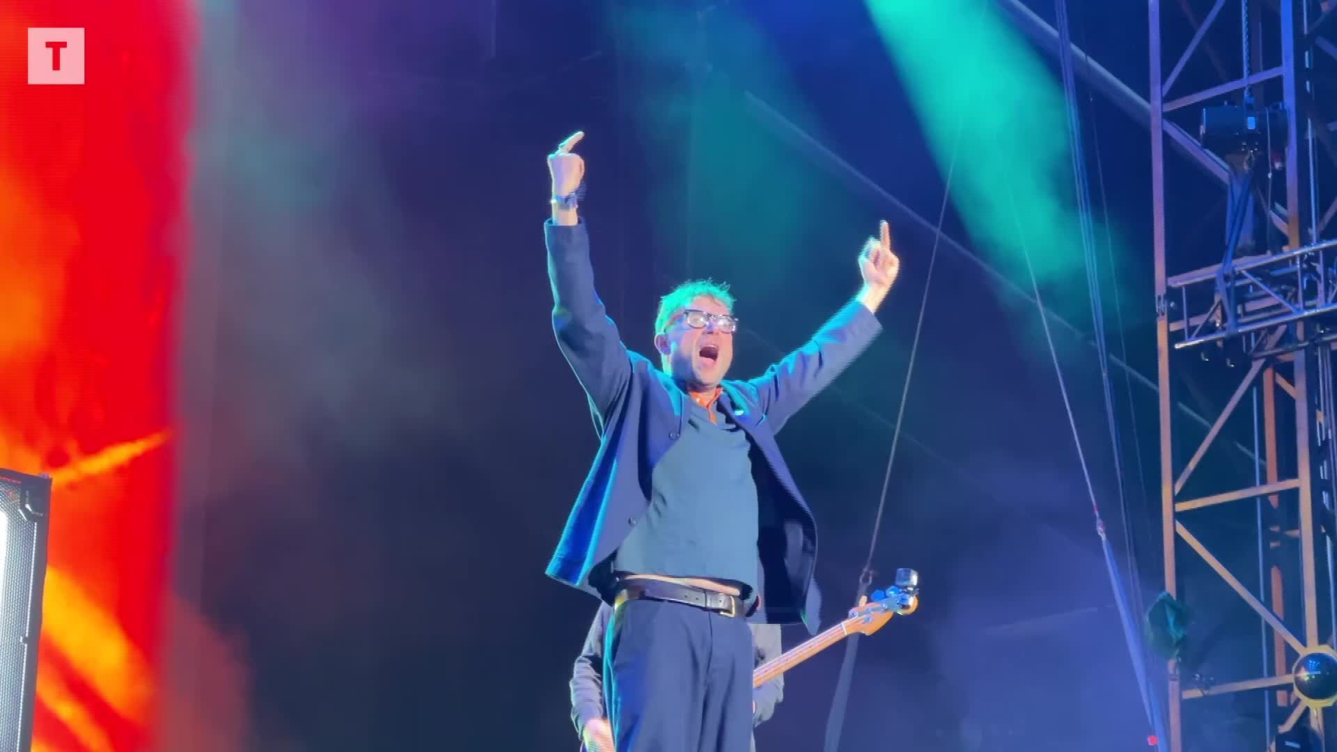 Aux Vieilles Charrues, Blur a envoyé du lourd [Vidéo]