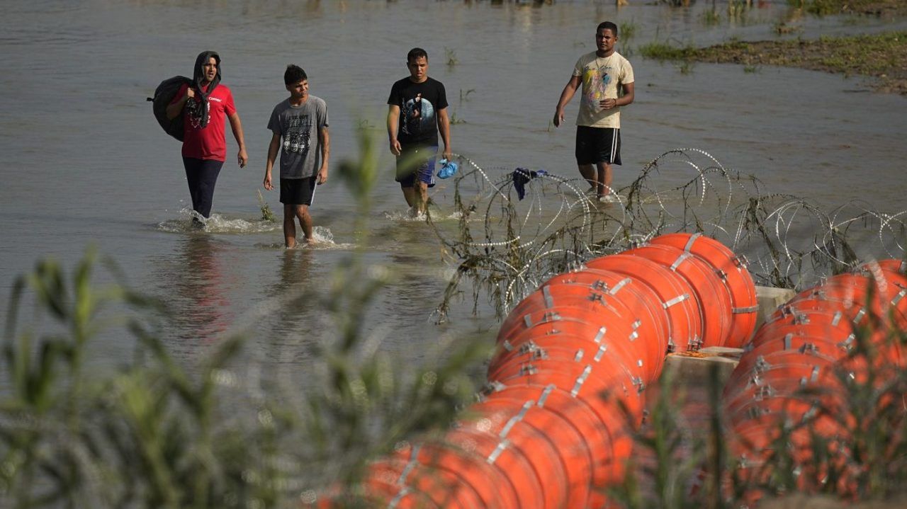 Mexico files complaint accusing Texas of breaking boundary laws with floating barriers