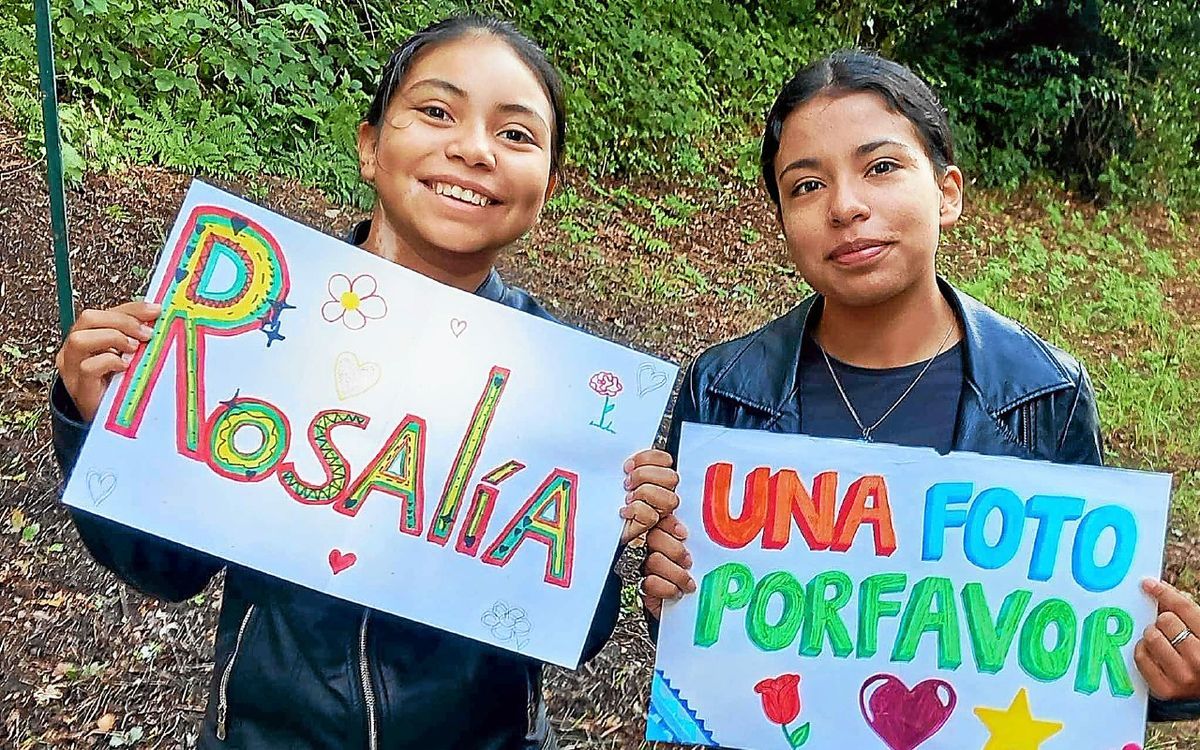 Fans de Rosalía, elles rêvent de rencontrer leur idole aux Vieilles Charrues