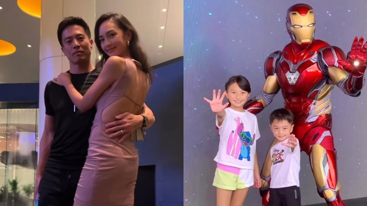 Jessica C.舉家返港慶祝細仔5歲生日 遊主題樂園獲招待通行無阻