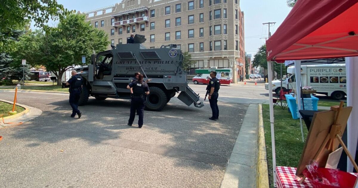 Suspect in custody after threatening Great Falls Farmers' Market