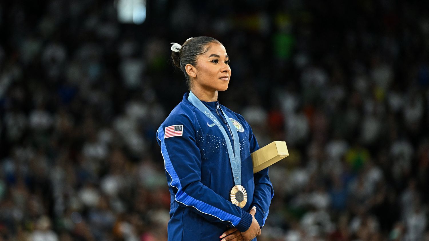 JO de Paris 2024 : privée de sa médaille de bronze, la gymnaste américaine Jordan Chiles dénonce "une injustice" et des "attaques racistes indignes"