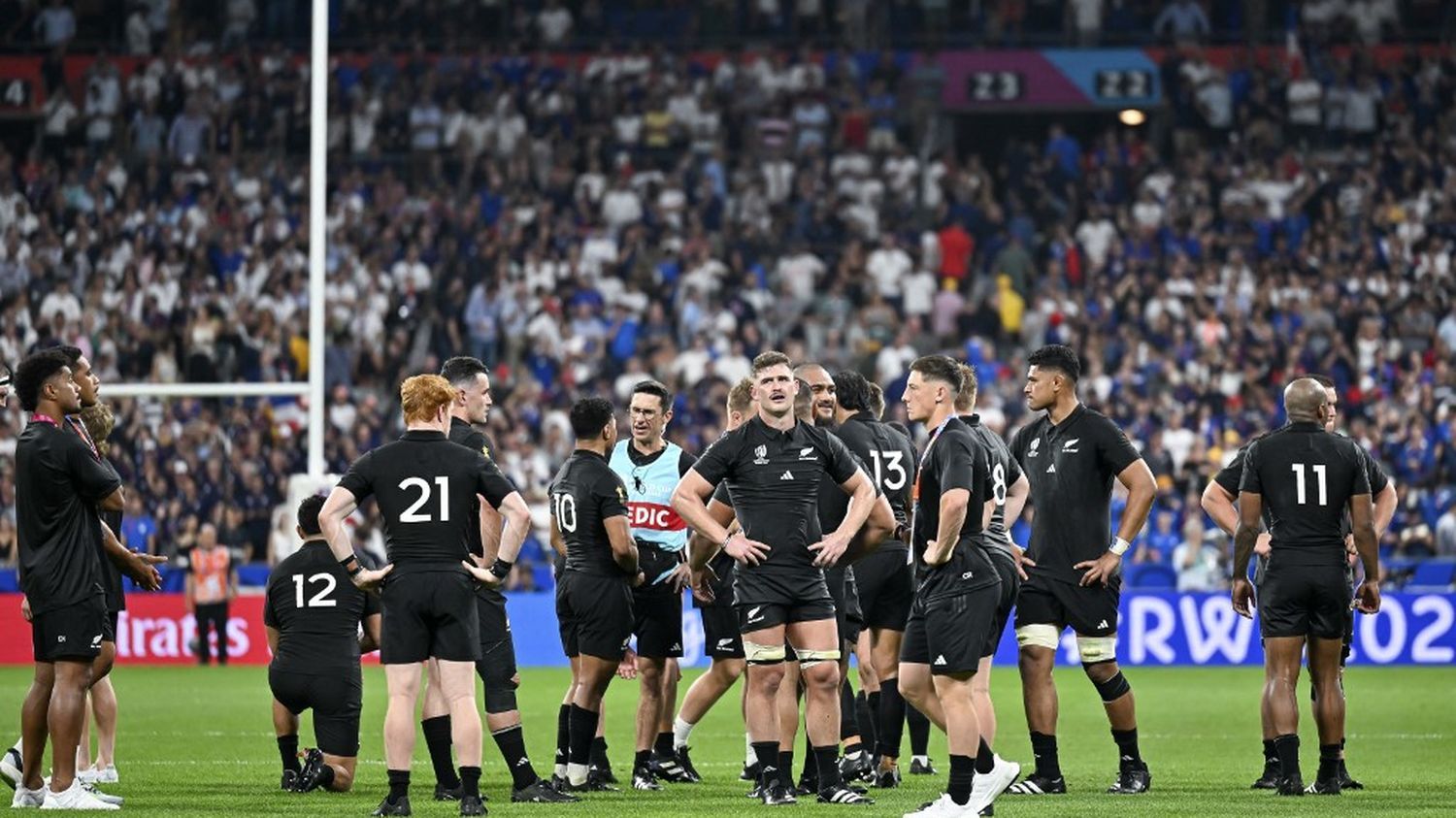 après leur défaite contre les Bleus, les All Blacks affrontent la Namibie à 21 heures