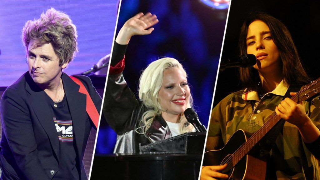 Lady Gaga, Billie Eilish & Green Day Set For 'FireAid' Benefit Concert