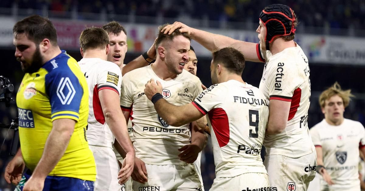 Top 14 : privé de ses internationaux, le Stade Toulousain s’impose largement à Clermont et redevient leader