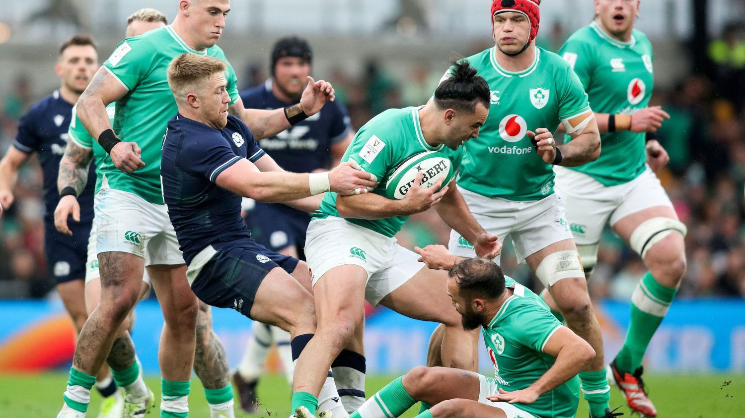 Six nations 2024 : l'Irlande vient difficilement à bout de l'Ecosse et conserve son titre dans le Tournoi