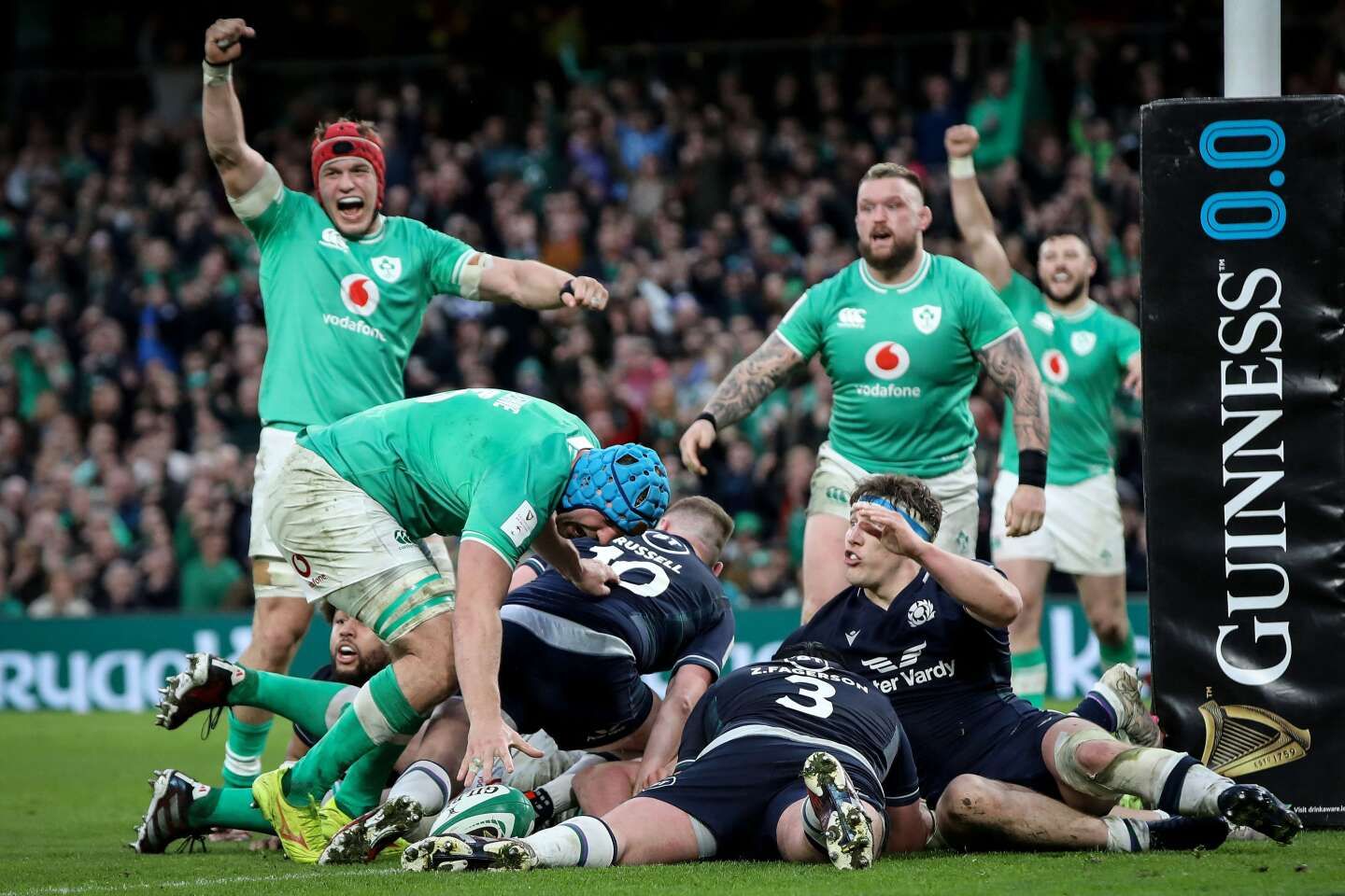 L’Irlande remporte le Tournoi des six nations 2024 grâce à sa victoire contre l’Ecosse