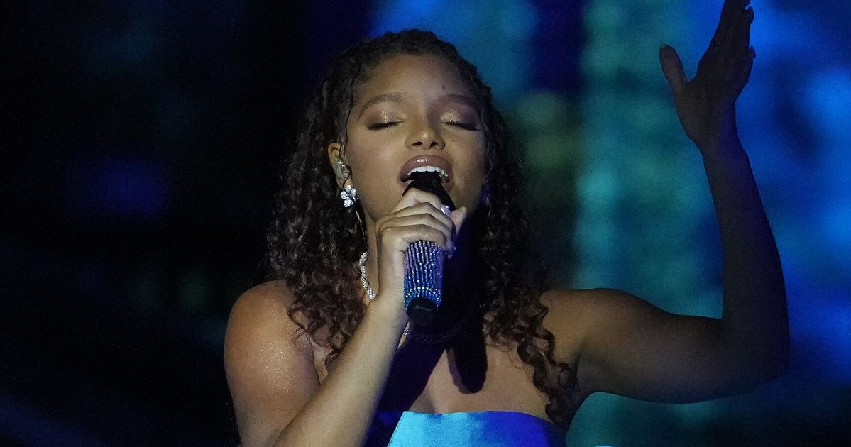 Halle Bailey Sings 'Part Of Your World' At Disneyland