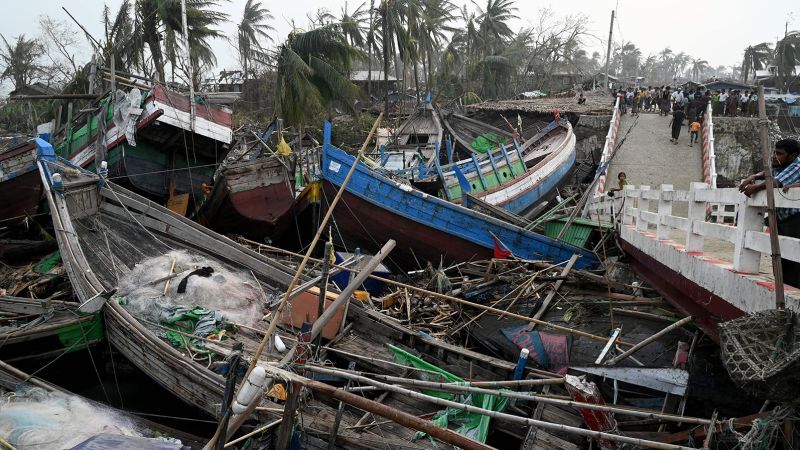 Cyclone Mocha: Aid groups brace for 'large-scale loss of life' in Myanmar