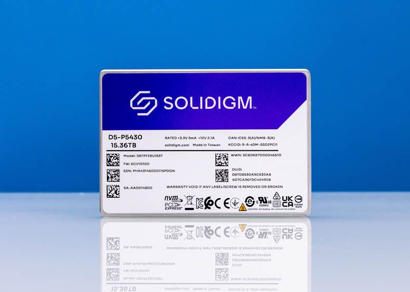 Solidigm D5-P5430 PCIe Gen4 NVMe SSD Launched Sporting New Branding