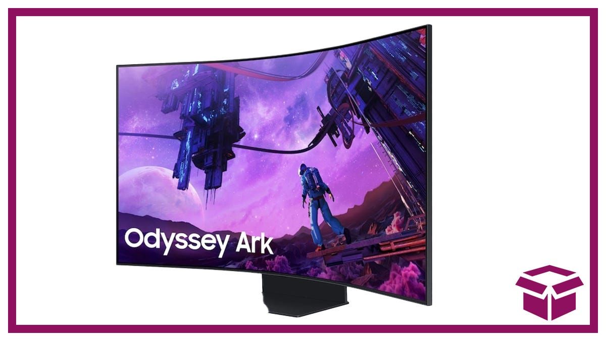 Samsung's 55-Inch Odyssey Ark Curved Gaming Monitor is $1000 Off Today