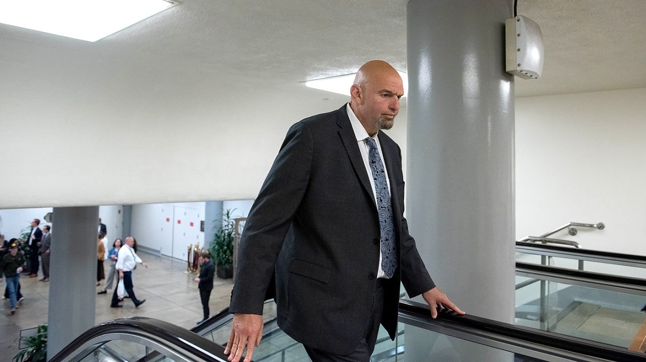 Fetterman floats work requirements for bailed-out bank executives