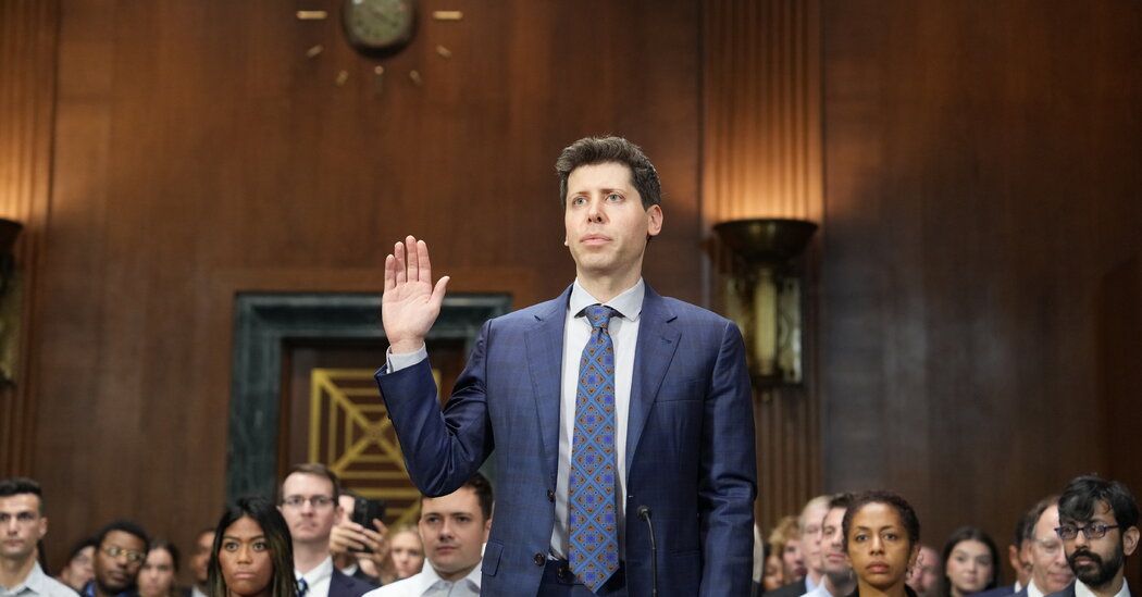 OpenAI’s Sam Altman Urges A.I. Regulation in Senate Hearing