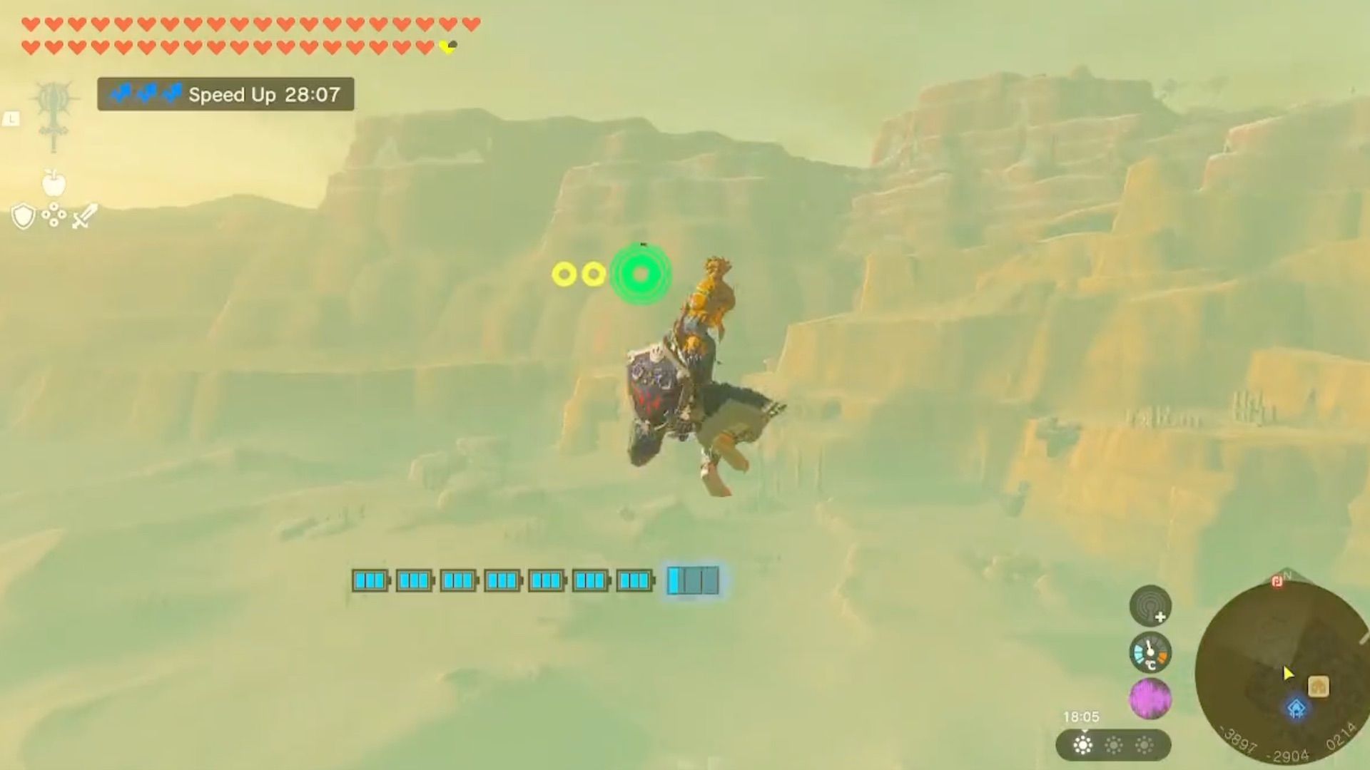 Un bug de Zelda: Tears of the Kingdom permet à Link de voler