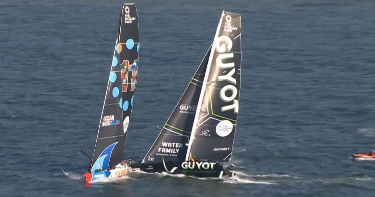 Voile : l'impressionnante collision entre deux bateaux au départ de la dernière étape du tour du monde en équipage