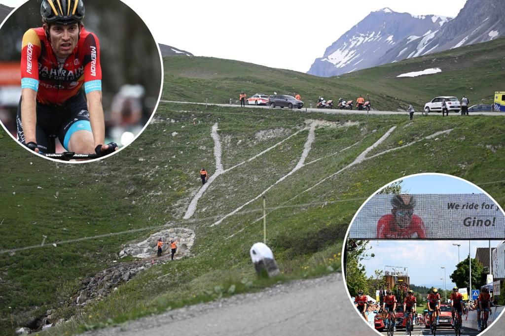 Cyclist Gino Mäder, 26, dies after crashing at Tour de Suisse