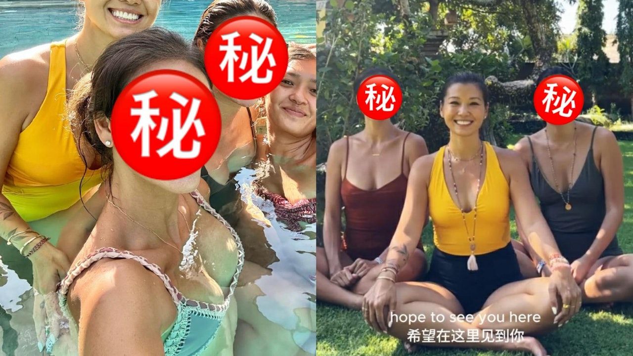 昔日兩大名模巴厘靜修之旅曬Fit爆身材 素顏真面目曝光驚人狀態