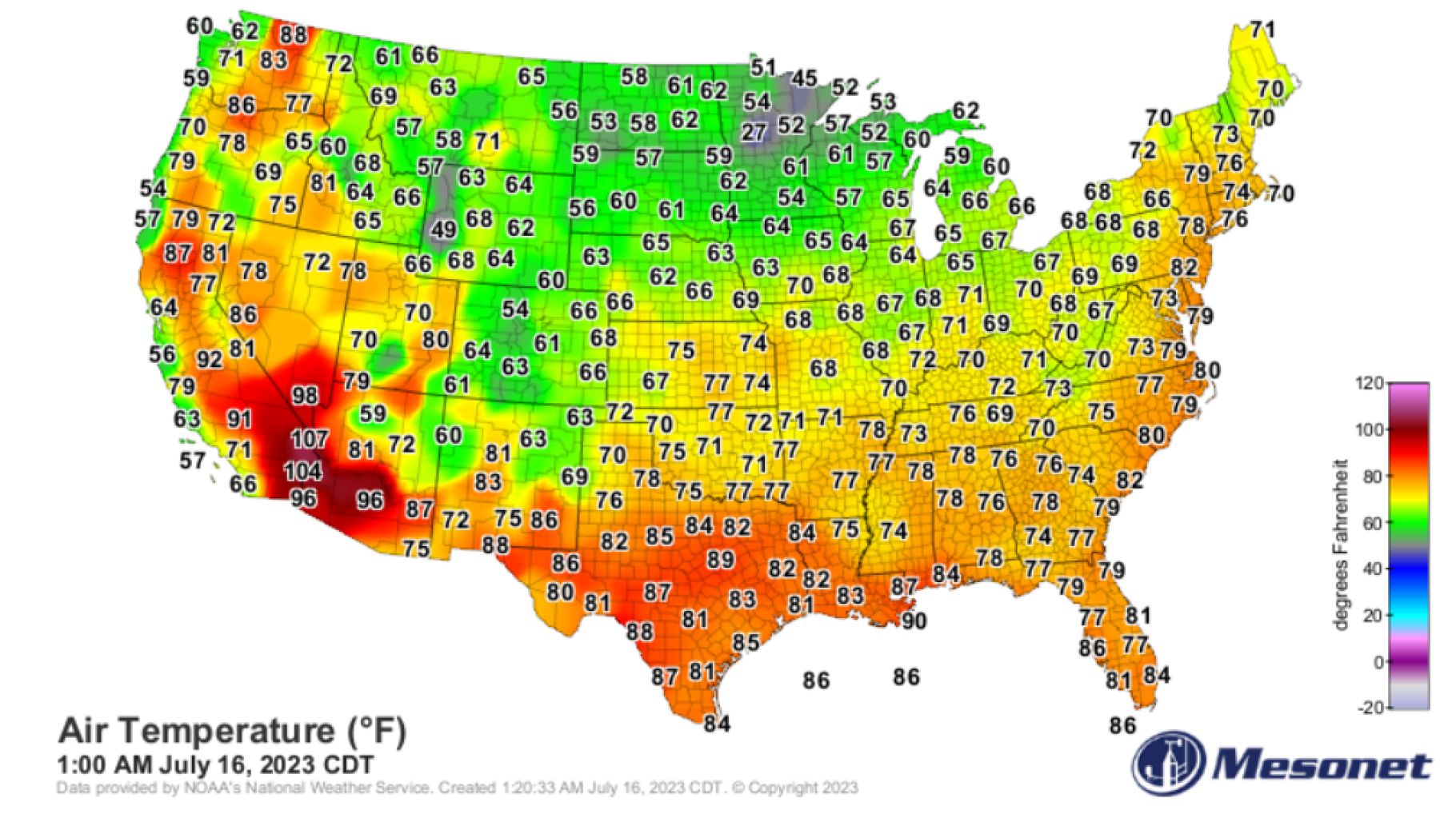 Les États-Unis font face à une chaleur étouffante avec 48 °C à Phoenix et 110 millions de personnes sous surveillance