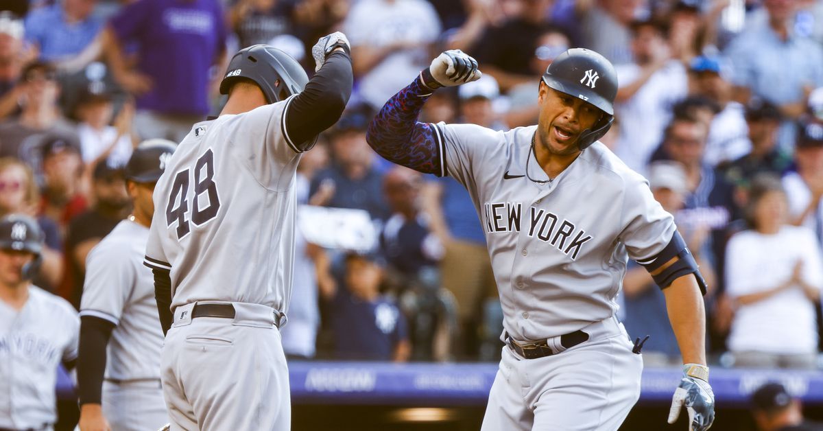 Yankees 6, Rockies 3: Schmidt strong, Stanton smashes