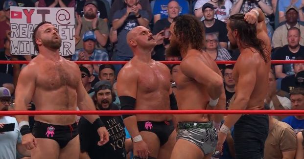 FTR and Bullet Club Gold just had the best match in the history of AEW Collision