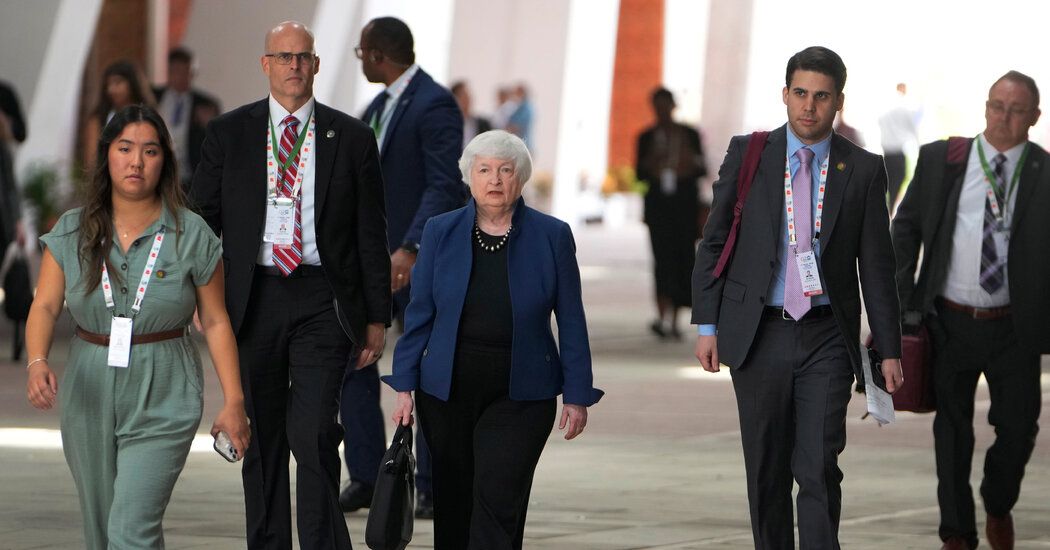 Janet Yellen Calls for Accelerating Debt Relief for Poor Nations