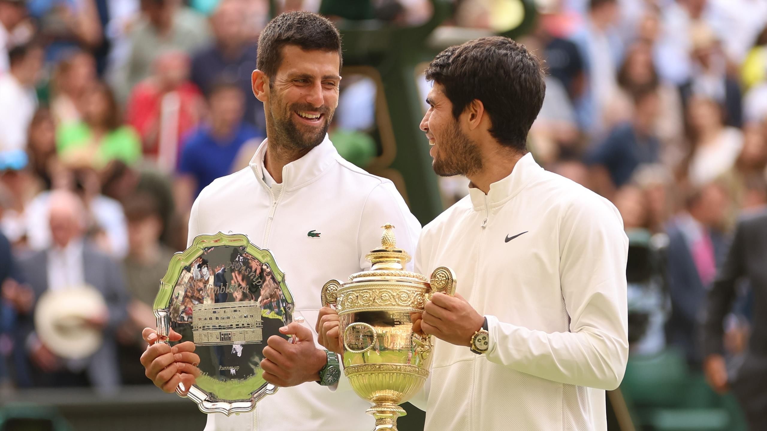 Wimbledon 2023 - L'antisèche de la finale : Le cran énorme d'Alcaraz, les fautes étranges de Djokovic