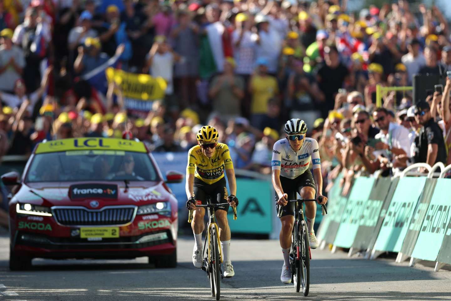 Tour de France 2023 : Jonas Vingegaard et Tadej Pogacar se marquent, Wout Poels se démarque