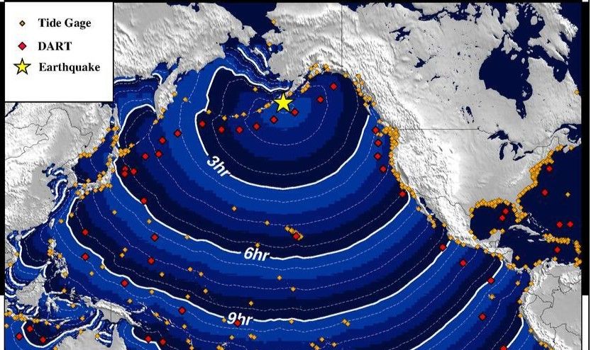 No Tsunami warning issued for Ore., Wash. following 7.2 Alaska earthquake