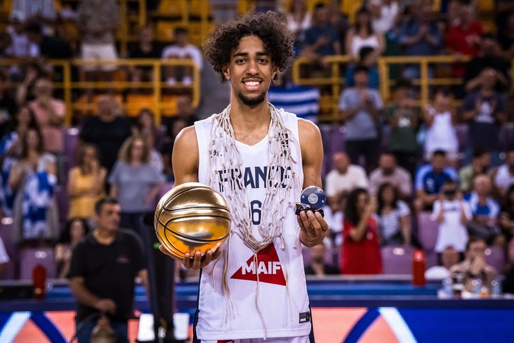 Ilias Kamardine MVP de l'EuroBasket U20 2023