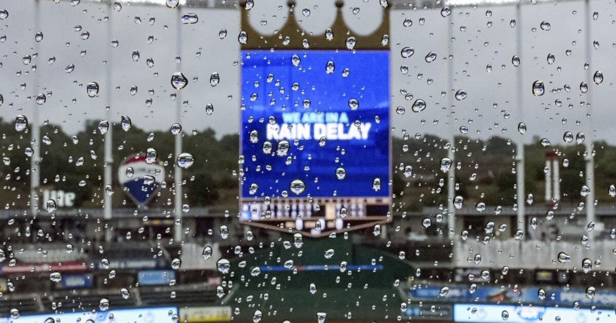 Starting time for Royals vs Rays delayed Sunday due to weather