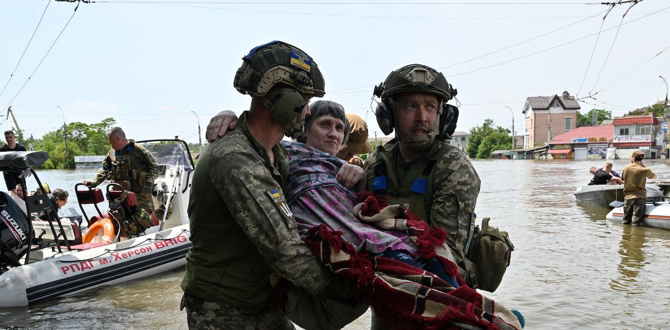 Barrage détruit en Ukraine : retour sur une tactique militaire ancienne