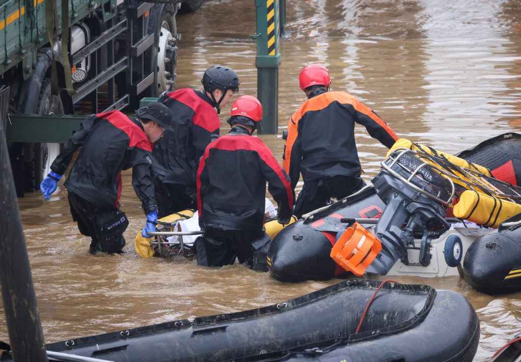 Death toll rises to 37 in South Korea amid floods, landslides fueled by heavy rain