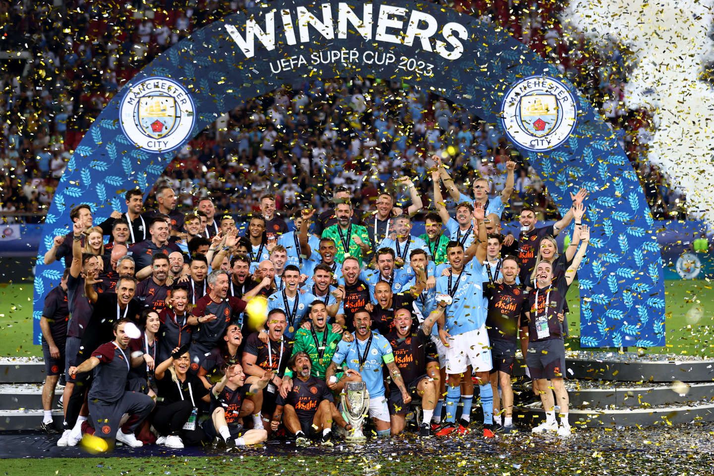 Football : Manchester City s’offre la Supercoupe d’Europe en battant le FC Séville aux tirs au but