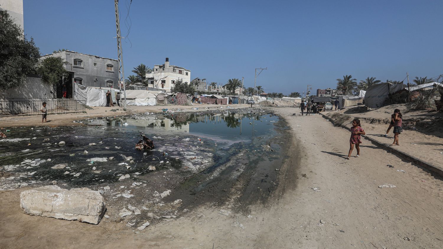 A Gaza, un premier cas confirmé de polio depuis 25 ans, l'ONU réclame des "pauses humanitaires" pour vacciner les enfants