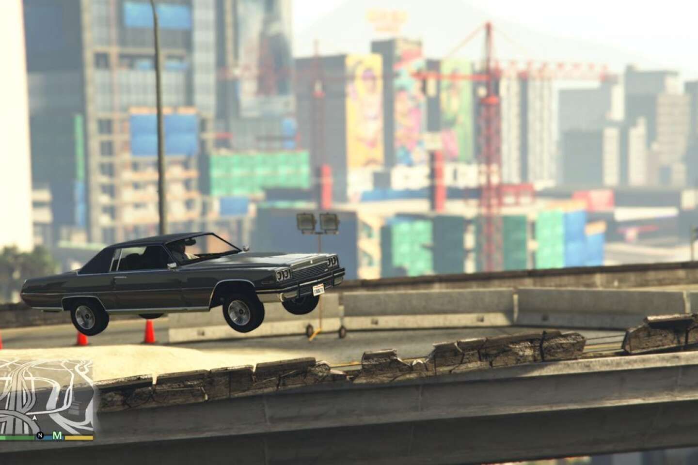 La voiture, outil incontournable dans la série " GTA "