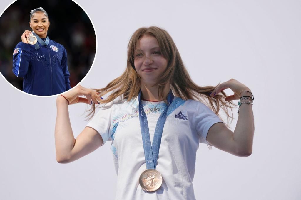 Romania's Ana Barbosu presented with bronze medal amid Olympic controversy