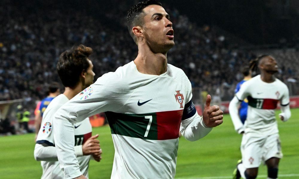 Le second but de Cristiano Ronaldo face à la Bosnie-Herzégovine