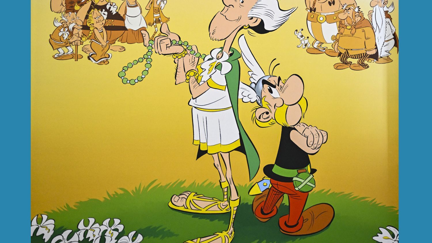 Le nouveau méchant d'Astérix, inspiré par BHL et Paulo Coelho, est un gourou de la "pensée positive"