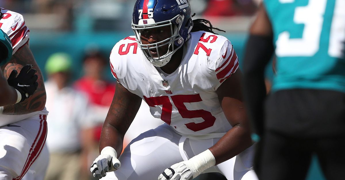 Josh Ezeudu likely to get first chance to replace injured New York Giants OT Andrew Thomas