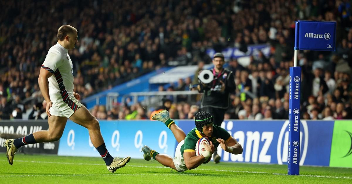 Rugby : indestructible, l’Afrique du Sud a le dernier mot en Angleterre après un rude combat