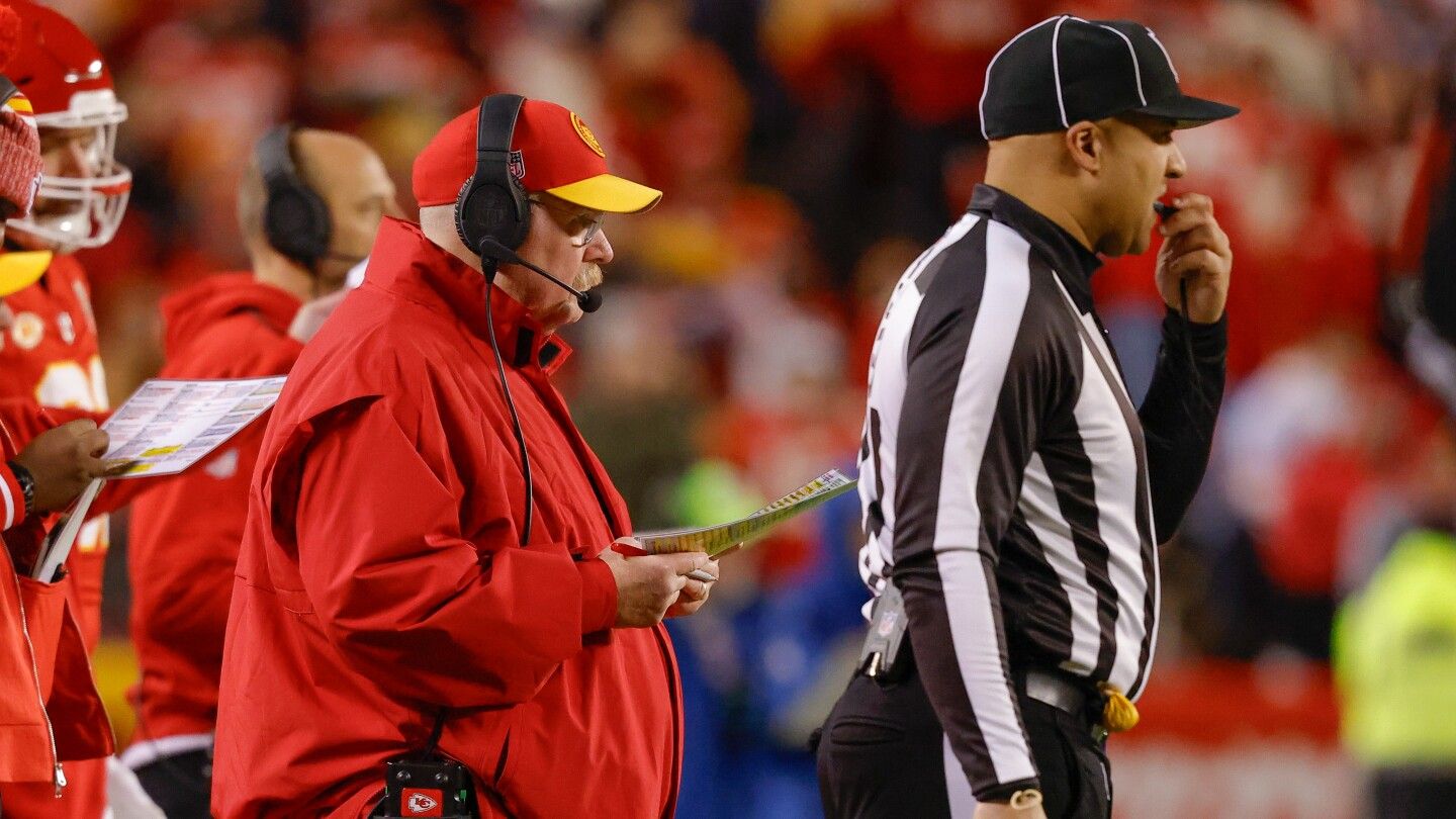 NFL fines Andy Reid $100K, Patrick Mahomes $50K for criticizing officials