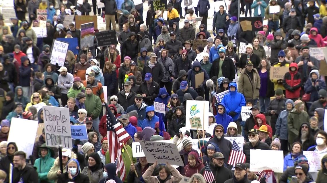 Idaho joins nationwide 'No Kings' protests, target Trump Administration on Presidents Day