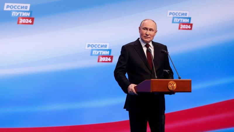 Vladimir Putin set to win 2024 Russian presidential election