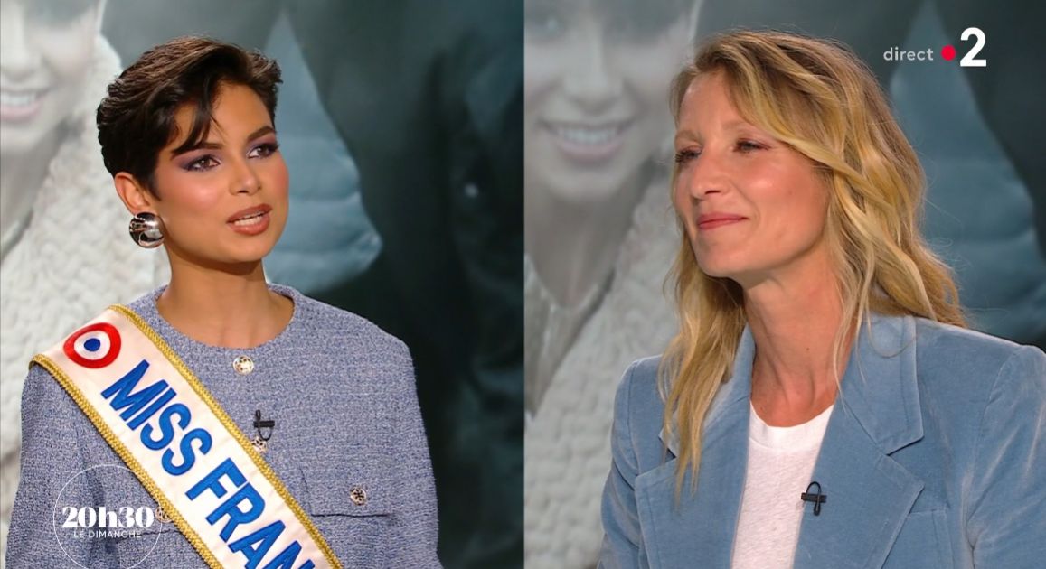 "On peut se dire que c'est juste une fille qui sourit" : Eve Gilles défend les missions de Miss France face à Alexandra Lamy