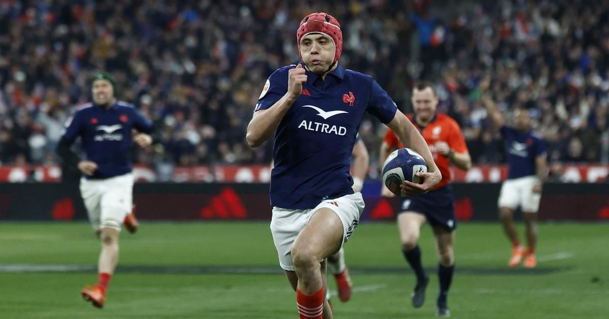 Six Nations : Louis Bielle-Biarrey nommé pour le titre de meilleur joueur du Tournoi