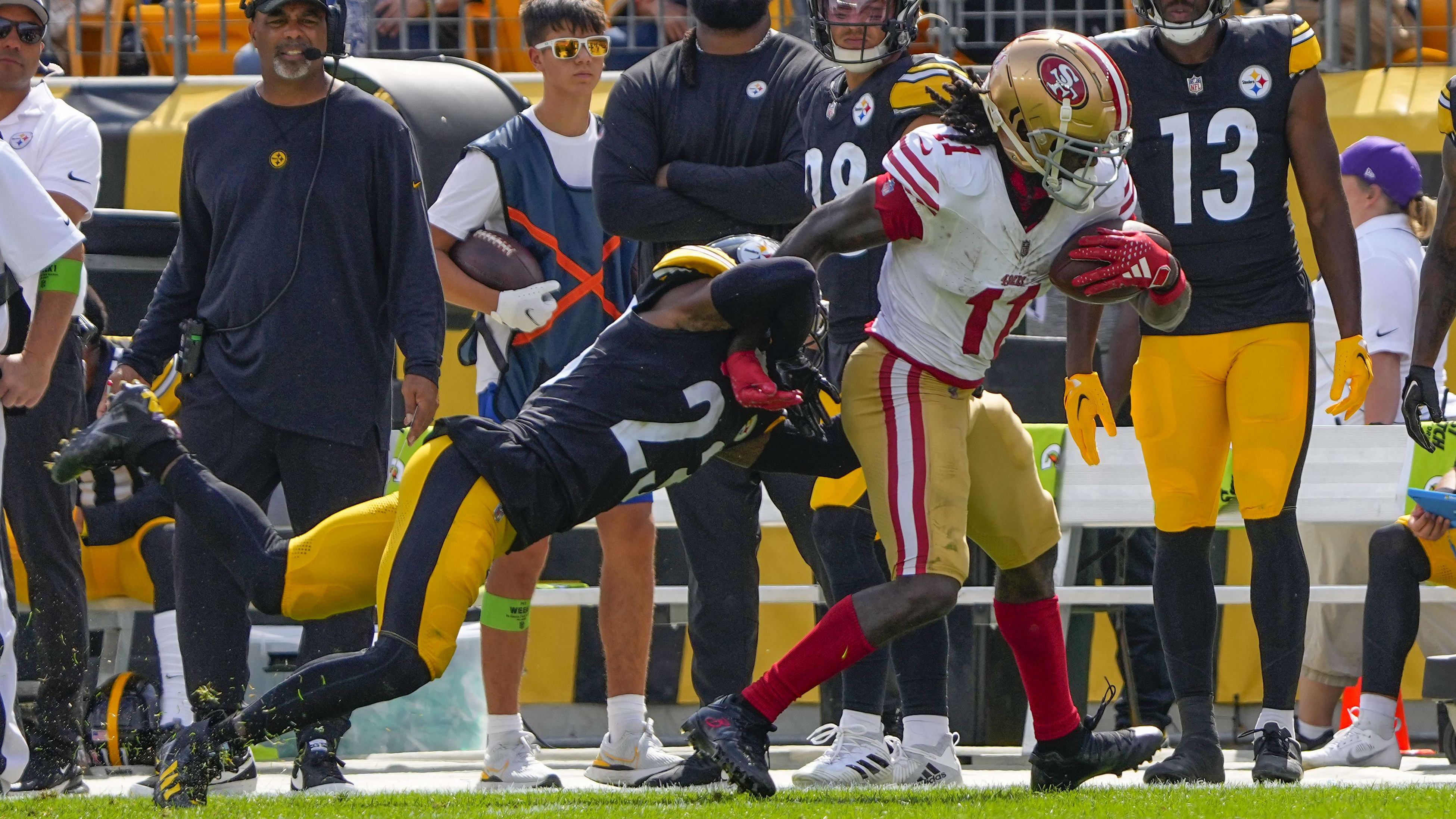 REPORT: The Steelers Expect to Trade for 49ers WR Brandon Aiyuk