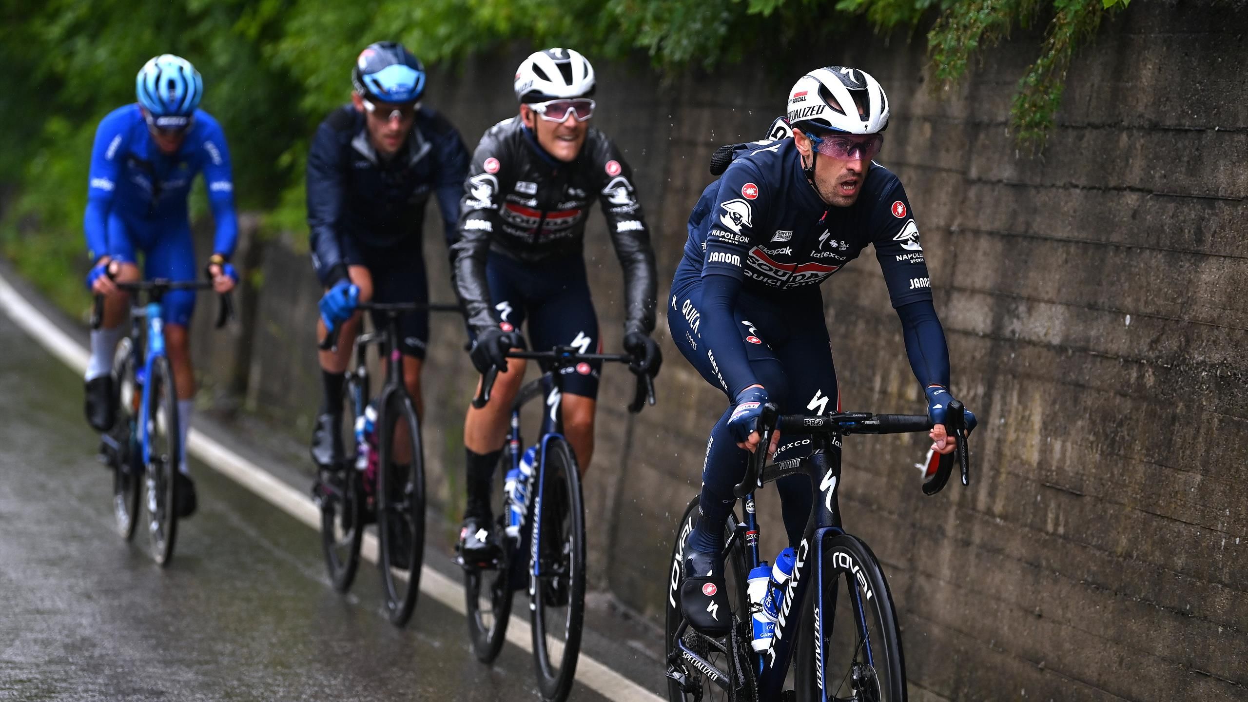 Giro : Cas de Covid et l'hécatombe continue : Cinq abandons de plus, quatre dans l'équipe d'Evenepoel